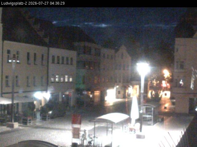 Archiv Foto Webcam Straubing Ludwigsplatz - Blick nach Osten