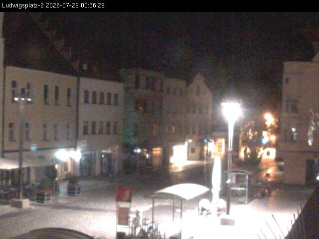Archiv Foto Webcam Straubing Ludwigsplatz - Blick nach Osten