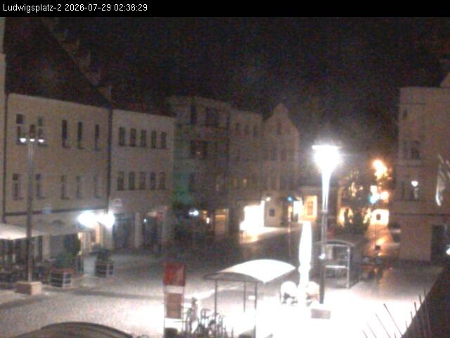 Archiv Foto Webcam Straubing Ludwigsplatz - Blick nach Osten