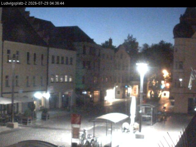 Archiv Foto Webcam Straubing Ludwigsplatz - Blick nach Osten