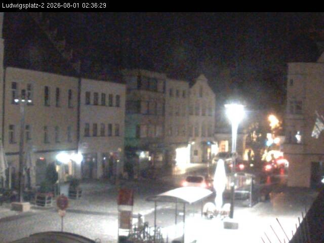 Archiv Foto Webcam Straubing Ludwigsplatz - Blick nach Osten