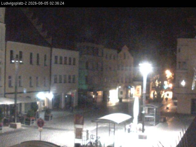 Archiv Foto Webcam Straubing Ludwigsplatz - Blick nach Osten
