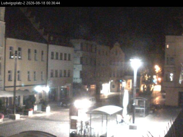 Archiv Foto Webcam Straubing Ludwigsplatz - Blick nach Osten