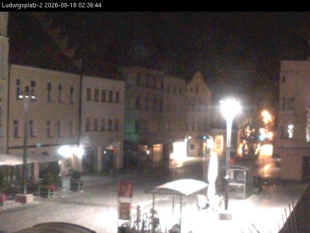 Archiv Foto Webcam Straubing Ludwigsplatz - Blick nach Osten
