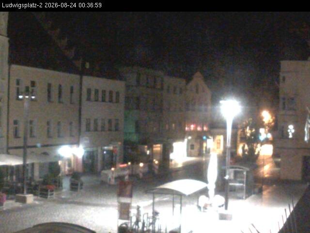 Archiv Foto Webcam Straubing Ludwigsplatz - Blick nach Osten