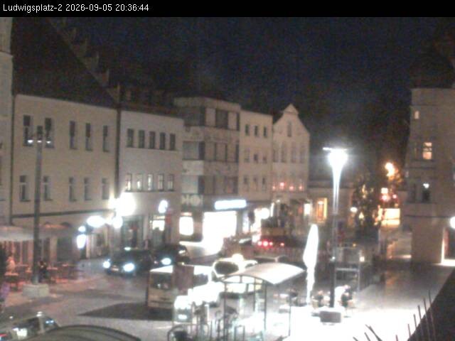 Archived image Webcam Ludwigsplatz Straubing - Eastern View