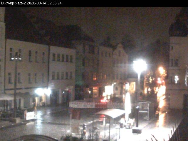 Archiv Foto Webcam Straubing Ludwigsplatz - Blick nach Osten