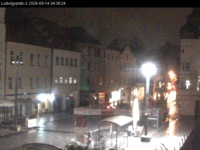 Archiv Foto Webcam Straubing Ludwigsplatz - Blick nach Osten