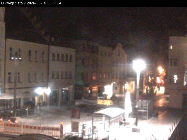 Archiv Foto Webcam Straubing Ludwigsplatz - Blick nach Osten