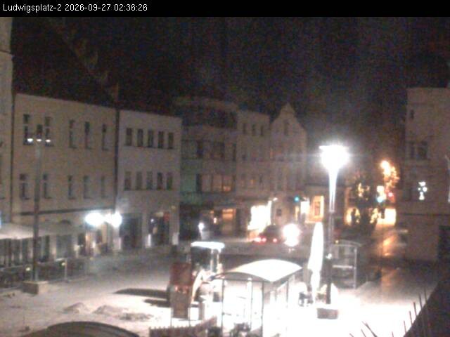 Archiv Foto Webcam Straubing Ludwigsplatz - Blick nach Osten