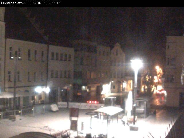 Archiv Foto Webcam Straubing Ludwigsplatz - Blick nach Osten