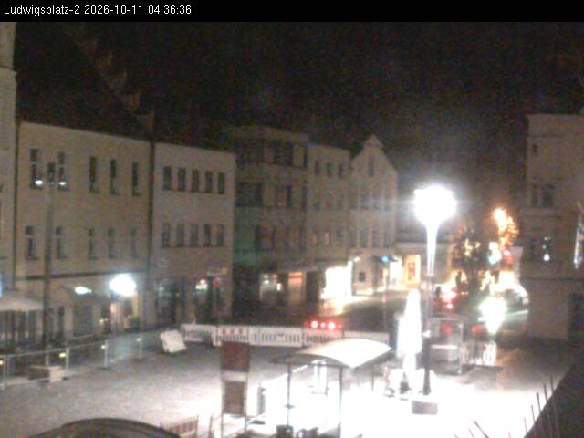 Archiv Foto Webcam Straubing Ludwigsplatz - Blick nach Osten