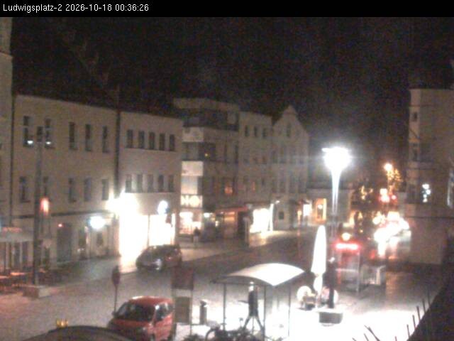Archived image Webcam Ludwigsplatz Straubing - Eastern View
