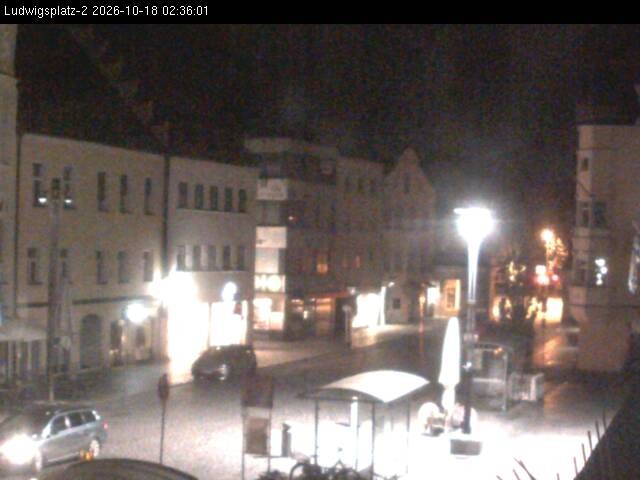 Archived image Webcam Ludwigsplatz Straubing - Eastern View