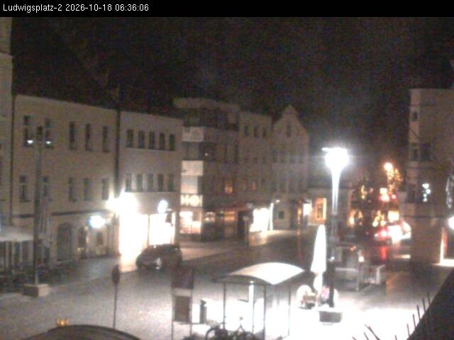 Archived image Webcam Ludwigsplatz Straubing - Eastern View