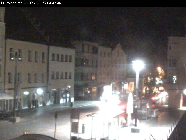 Archiv Foto Webcam Straubing Ludwigsplatz - Blick nach Osten