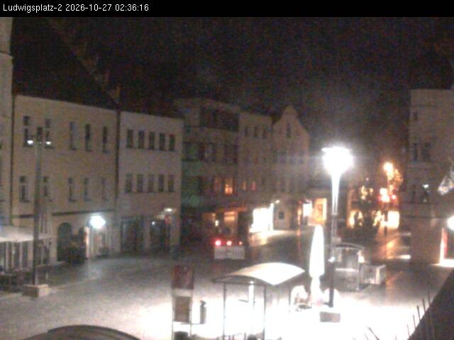 Archiv Foto Webcam Straubing Ludwigsplatz - Blick nach Osten