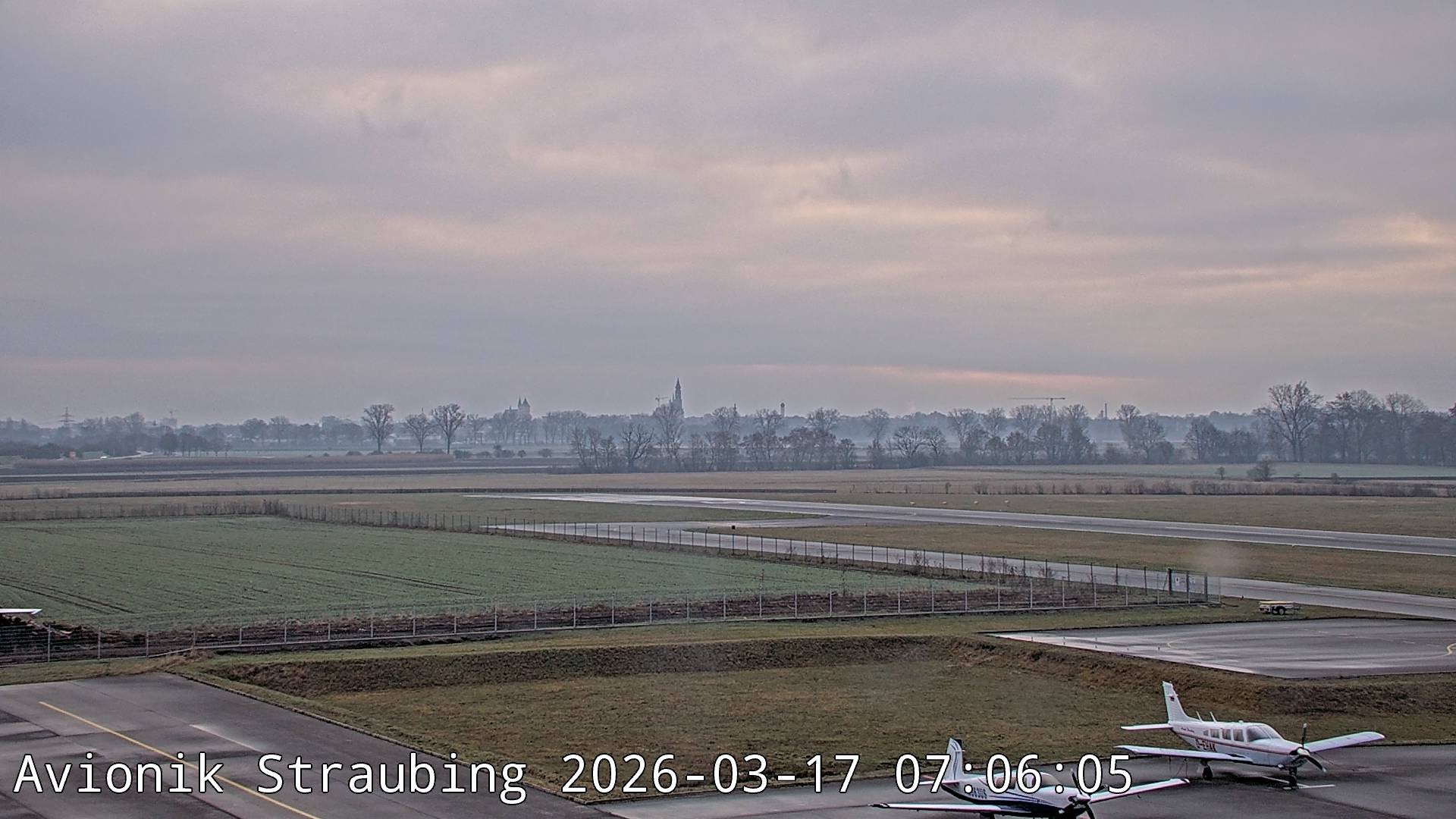 Archiv Foto Webcam Flugplatz Straubing