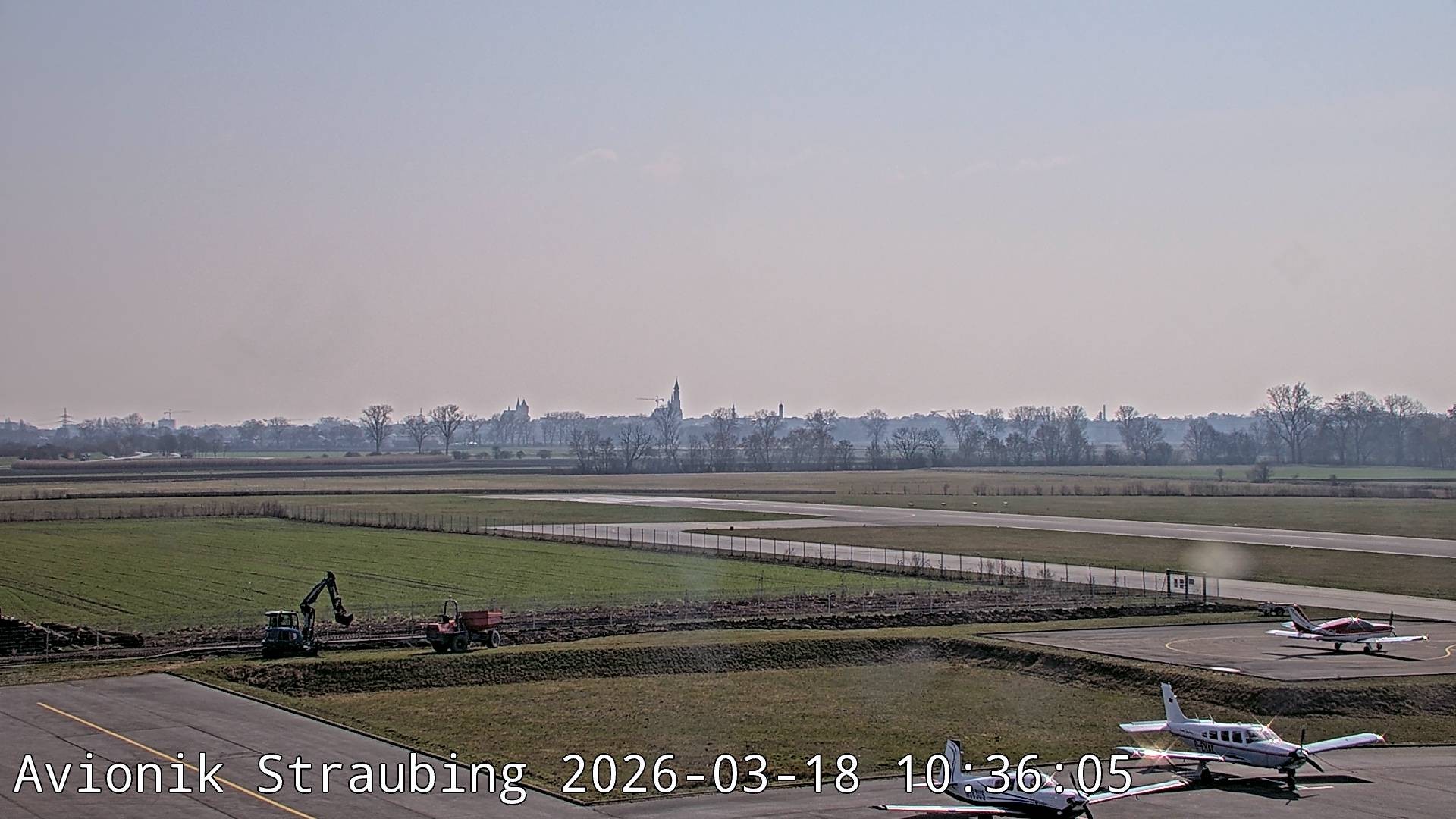Archiv Foto Webcam Flugplatz Straubing