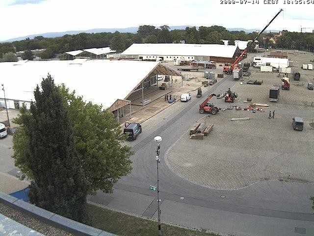 Archiv Foto Webcam Gäubodenfest Straubing - Festzelte Reisinger & Wenisch
