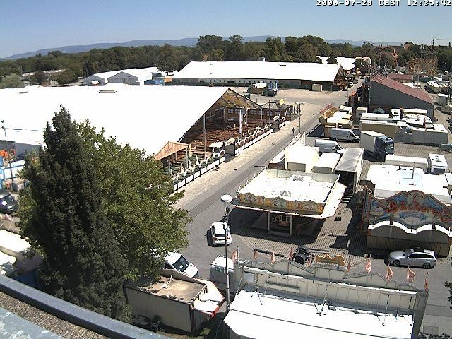 Archiv Foto Webcam Gäubodenfest Straubing - Festzelte Reisinger & Wenisch