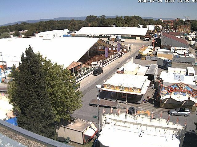 Archiv Foto Webcam Gäubodenfest Straubing - Festzelte Reisinger & Wenisch