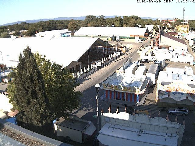 Archiv Foto Webcam Gäubodenfest Straubing - Festzelte Reisinger & Wenisch
