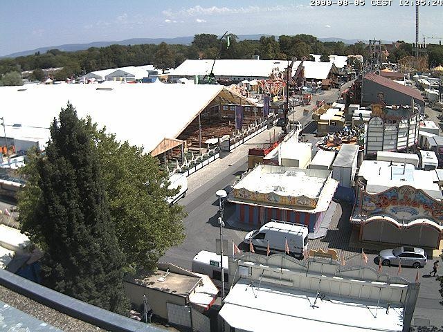 Archiv Foto Webcam Gäubodenfest Straubing - Festzelte Reisinger & Wenisch