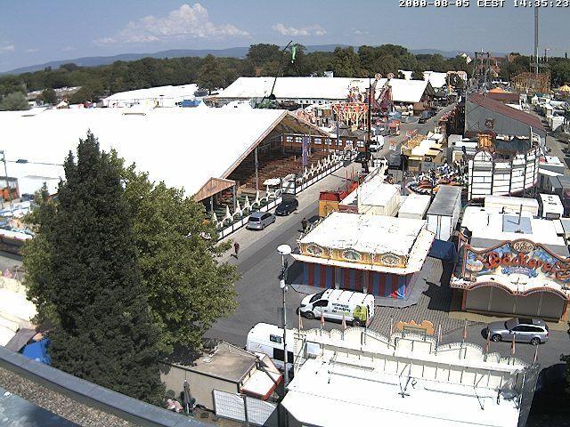 Archiv Foto Webcam Gäubodenfest Straubing - Festzelte Reisinger & Wenisch