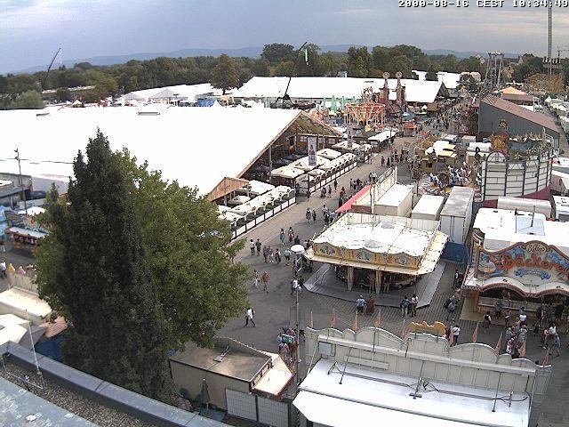 Archiv Foto Webcam Gäubodenfest Straubing - Festzelte Reisinger & Wenisch