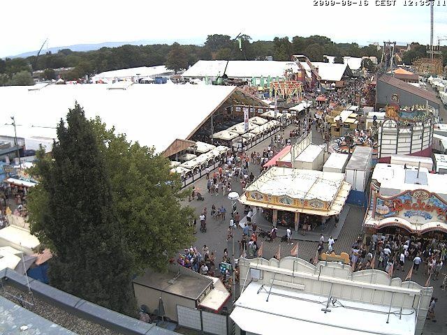 Archiv Foto Webcam Gäubodenfest Straubing - Festzelte Reisinger & Wenisch