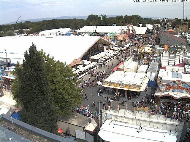 Archiv Foto Webcam Gäubodenfest Straubing - Festzelte Reisinger & Wenisch