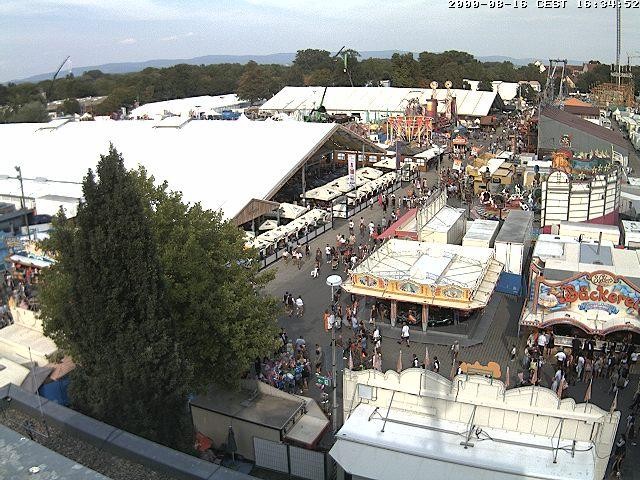 Archiv Foto Webcam Gäubodenfest Straubing - Festzelte Reisinger & Wenisch