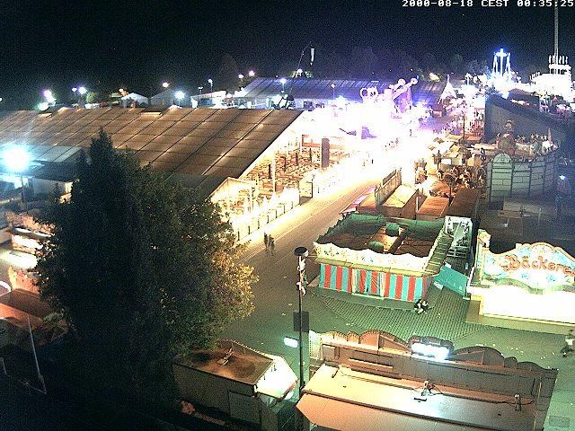Archiv Foto Webcam Gäubodenfest Straubing - Festzelte Reisinger & Wenisch