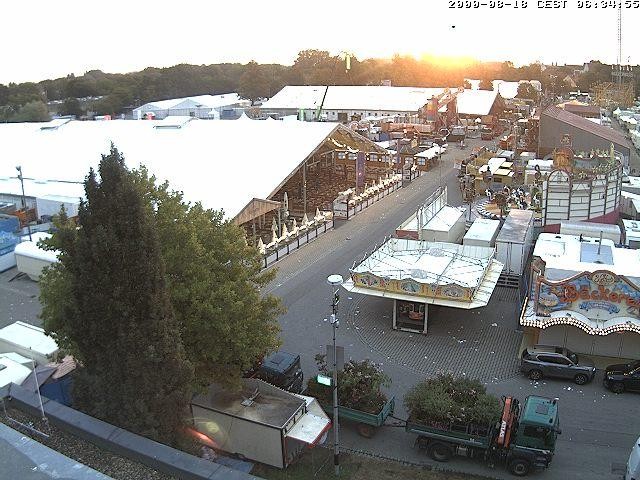 Archiv Foto Webcam Gäubodenfest Straubing - Festzelte Reisinger & Wenisch