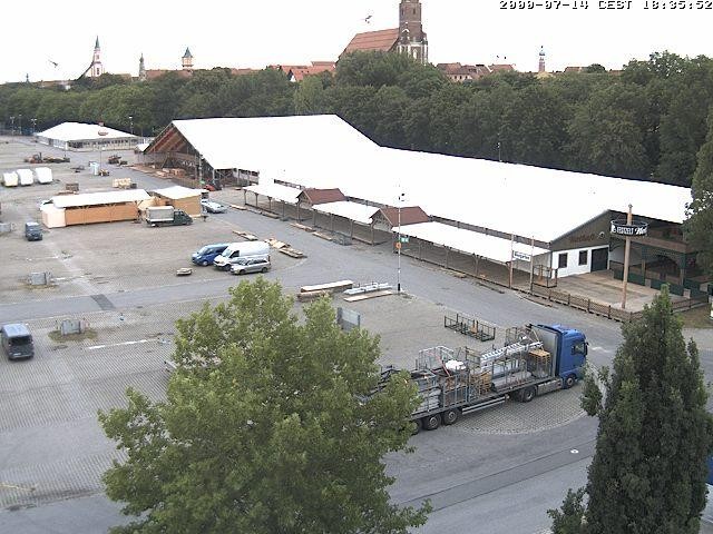 Archiv Foto Webcam Gäubodenvolksfest Straubing - Festzelt Nothaft