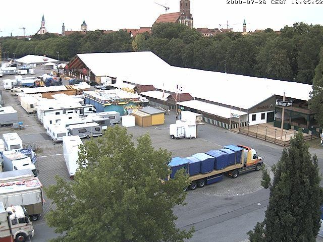 Archived image Webcam Beerfest Straubing - Beer Tent Nothaft
