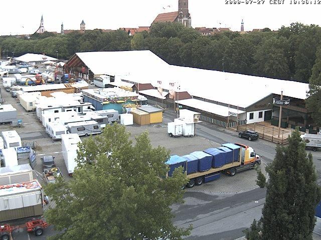 Archiv Foto Webcam Gäubodenvolksfest Straubing - Festzelt Nothaft