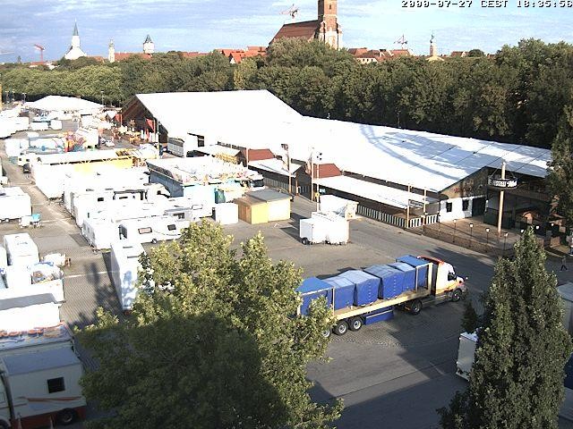 Archiv Foto Webcam Gäubodenvolksfest Straubing - Festzelt Nothaft