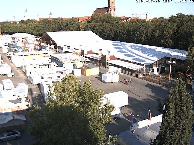 Archiv Foto Webcam Gäubodenvolksfest Straubing - Festzelt Nothaft