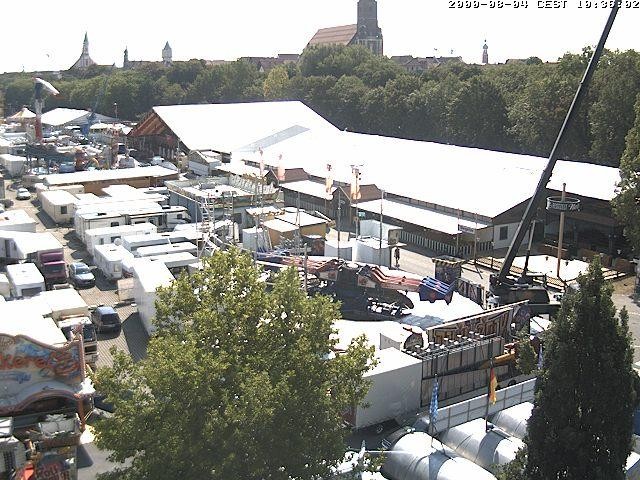 Archiv Foto Webcam Gäubodenvolksfest Straubing - Festzelt Nothaft