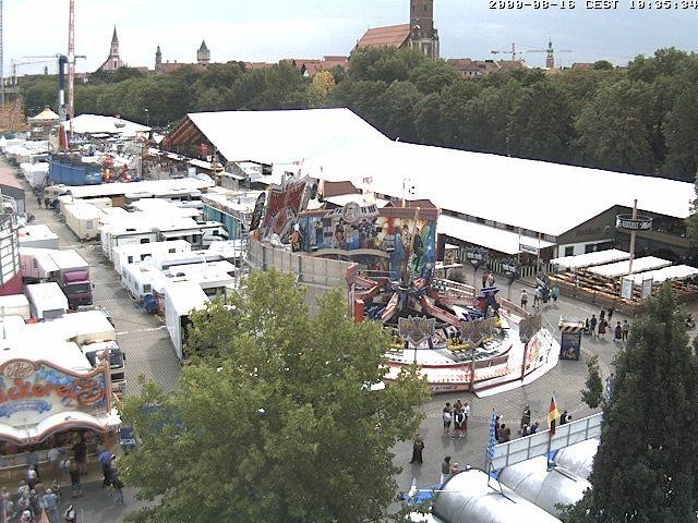 Archiv Foto Webcam Gäubodenvolksfest Straubing - Festzelt Nothaft