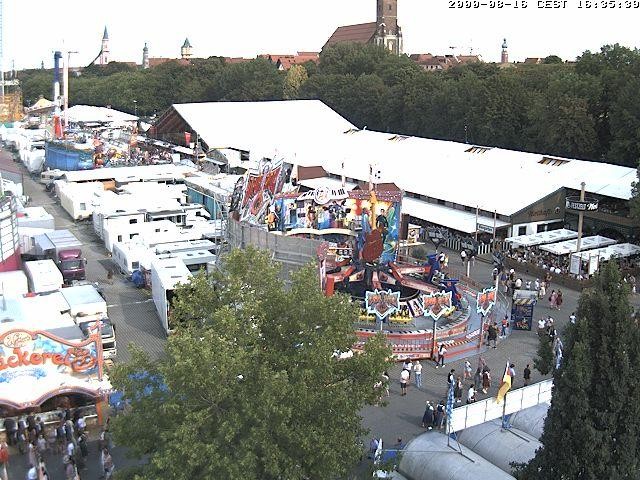 Archiv Foto Webcam Gäubodenvolksfest Straubing - Festzelt Nothaft