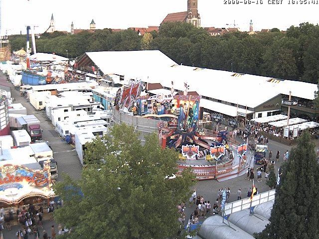 Archiv Foto Webcam Gäubodenvolksfest Straubing - Festzelt Nothaft