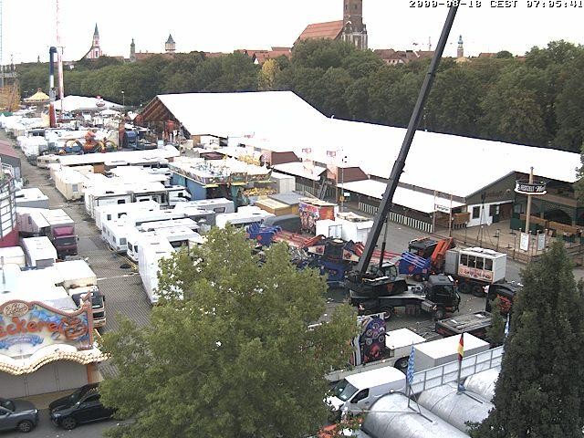 Archiv Foto Webcam Gäubodenvolksfest Straubing - Festzelt Nothaft