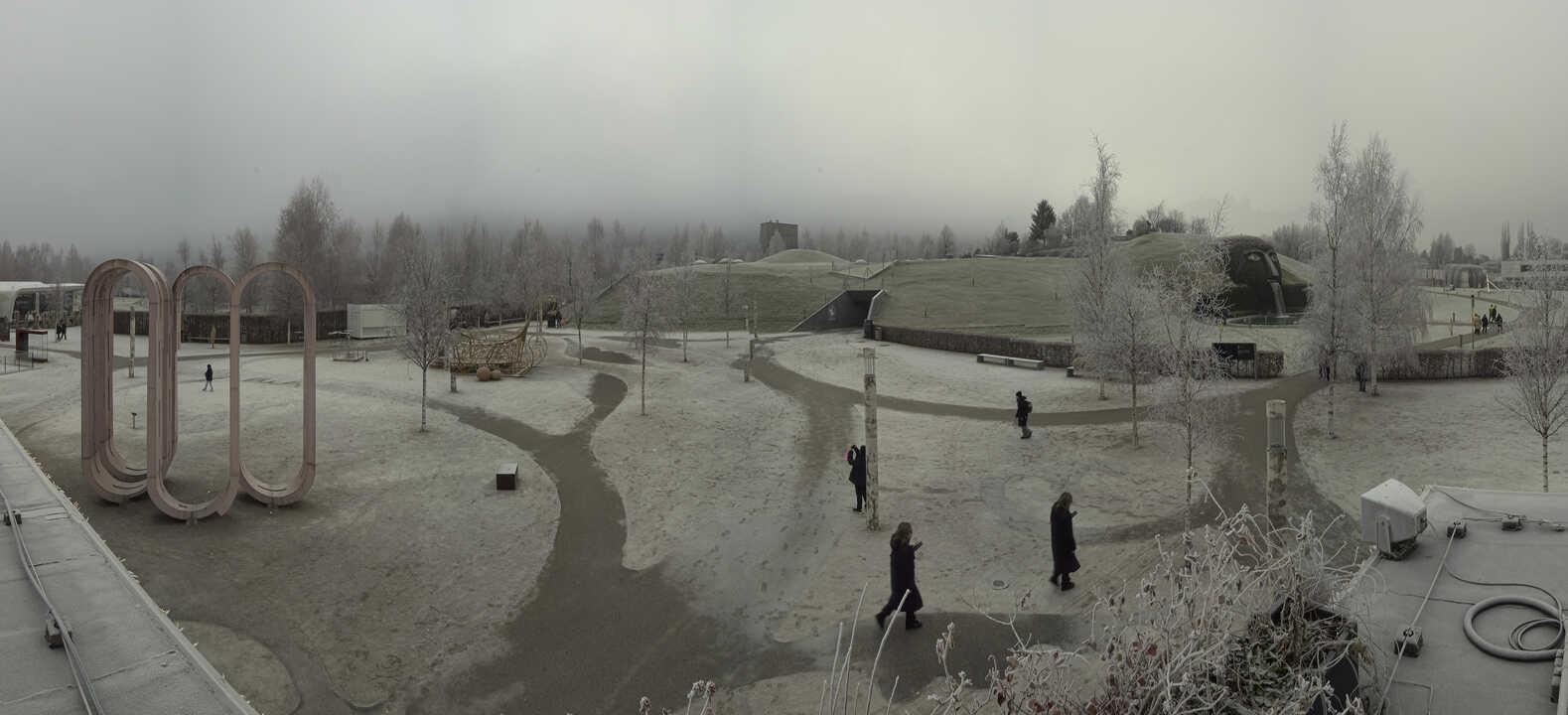 Archiv Foto Webcam Swarovski Kristallwelten: Außengelände