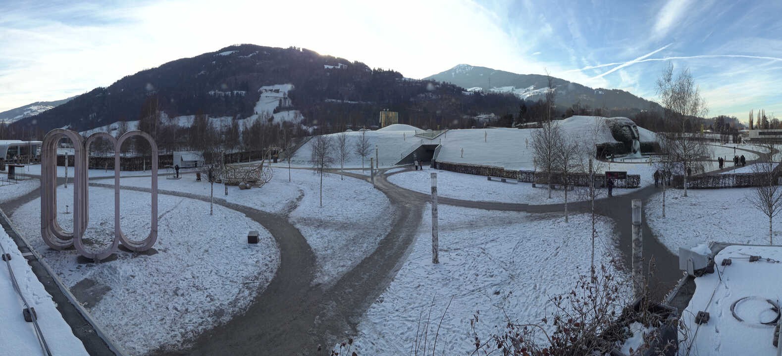 Archiv Foto Webcam Swarovski Kristallwelten: Außengelände