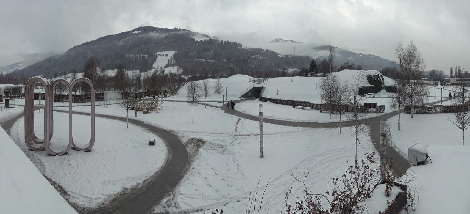 Archiv Foto Webcam Swarovski Kristallwelten: Außengelände