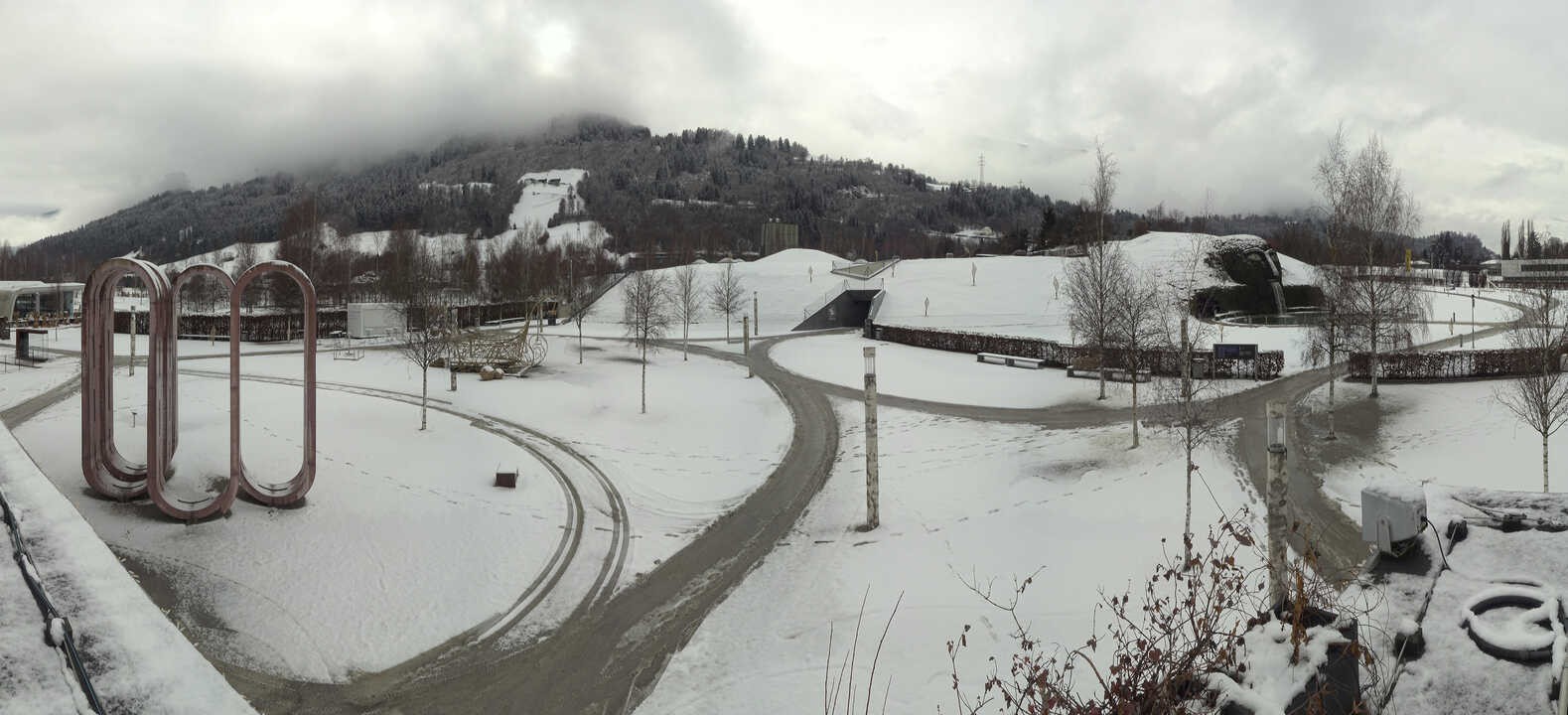 Archiv Foto Webcam Swarovski Kristallwelten: Außengelände