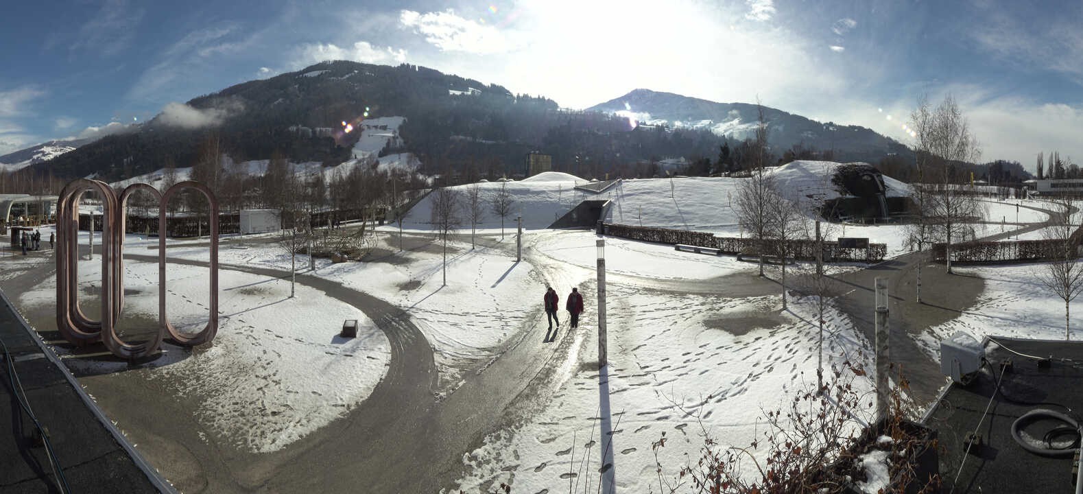 Archiv Foto Webcam Swarovski Kristallwelten: Außengelände